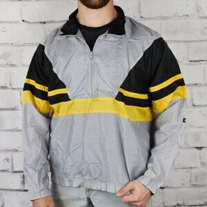 Wilson Vintage 90s Colorblock Half Zip Lightweight Pullover Windbreaker XL